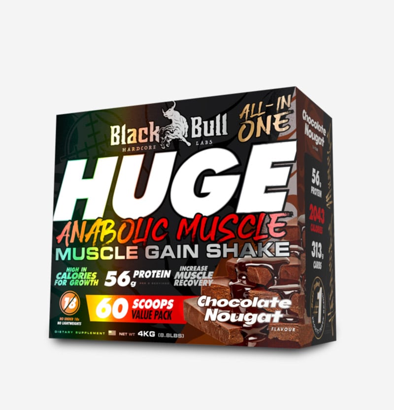 HUGE ANABOLIC MUSCLE - Black Bull Hardcore Labs